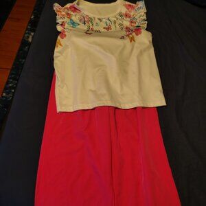 Pink butterfly outfit